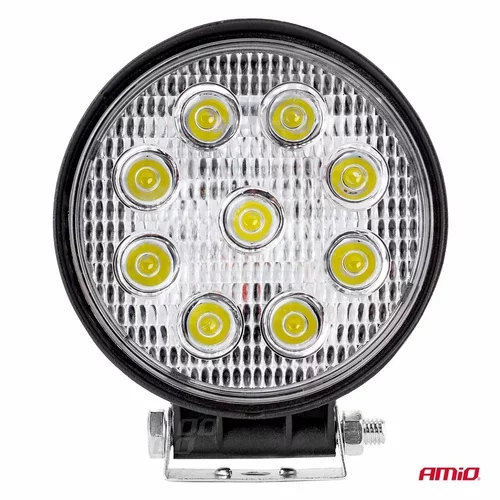 Pracovné LED svetlo AWL06 9 LED FLOOD 9-36V /AMiO/ - obr. 3