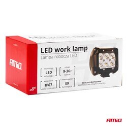 Pracovné LED svetlo AWL17 6LED FLOOD 9-36V AMIO - obr. 12
