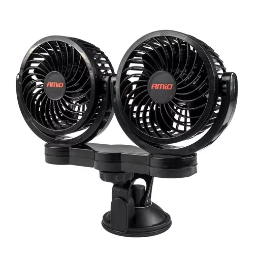 Ventilátor do auta s prísavkou 2x4