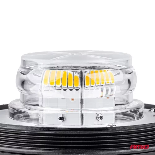 Výstražný maják pevný W03B na 3 skrutky R65 R10 36LED 12 / 24V IP56 /AMiO/ - obr. 3