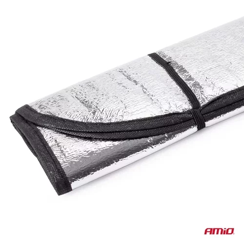 Slnečná clona na predné sklo 130x60 cm AMiO-01536 - obr. 2