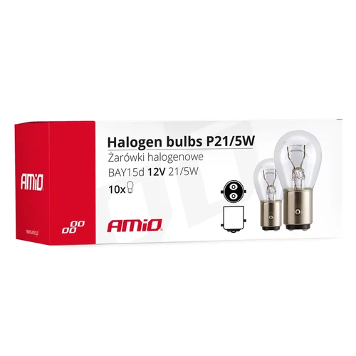 Halogénové žiarovky P21/5W BAY15D 12V 21W/5W /AMiO/ - obr. 2