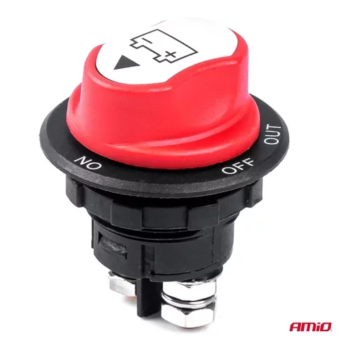 Hlavný vypínač autobatérie 12/24V max. 100A AMiO-03026 - obr. 1