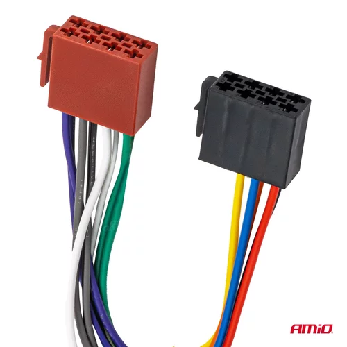 Konektor ISO samica CCA 5A 12V AMiO-04444 - obr. 2