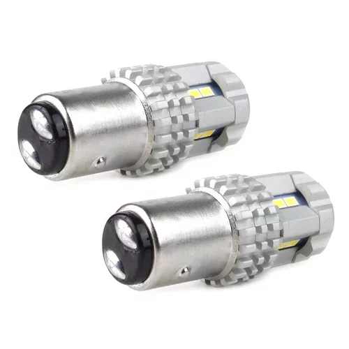 LED žiarovky CANBUS 3020 22SMD UltraBright 1157 BAY15D P21/5W White 12V/24V /AMiO/ - obr. 2