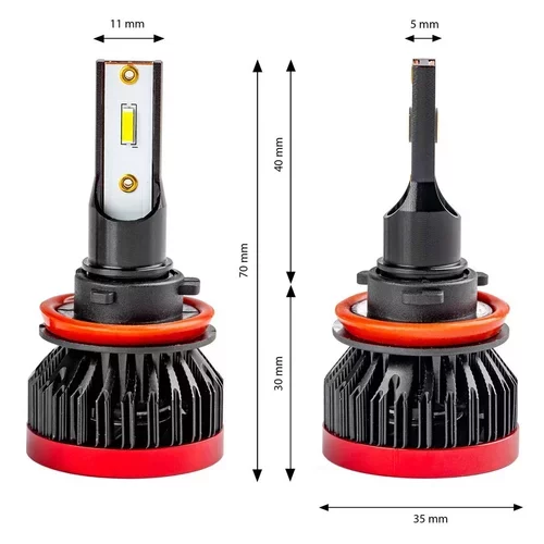 LED žiarovky hlavného svietenia H8/H9/H11/H16 BF séria /AMiO/ - obr. 5