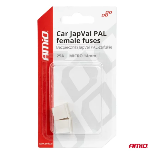 Poistky JAPVAL PAL samica 25A AMIO-03452 - obr. 2
