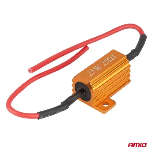 CANBUS rezistor pre LED žiarovky 25Ω 25W AMIO-04093 - obr. 1