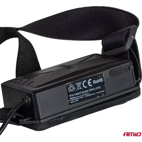 Čelovka LED T6 3600mAh (BATT) AMiO-04665 - obr. 10