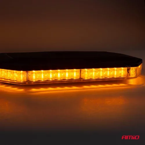 Mini svetelná lišta LED WLB78 magnet 293x171mm R65 R10 48LED 12/24V IP56 AMIO-02920 - obr. 1
