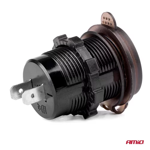 Nabíjačka 2x USB 12/24V MOD-06 /AMiO/ - obr. 1