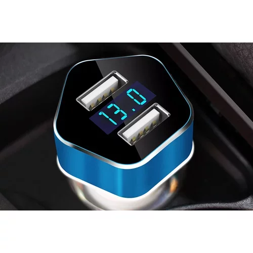 Nabíjačka do auta 2x USB + TEST PCH PRO-05 /AMiO/ - obr. 1