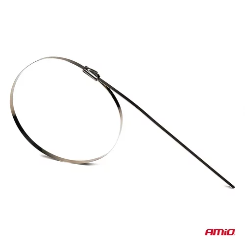 Nerezové sťahovacie pásky 4,6x350mm 100 ks AMiO-04324 - obr. 1