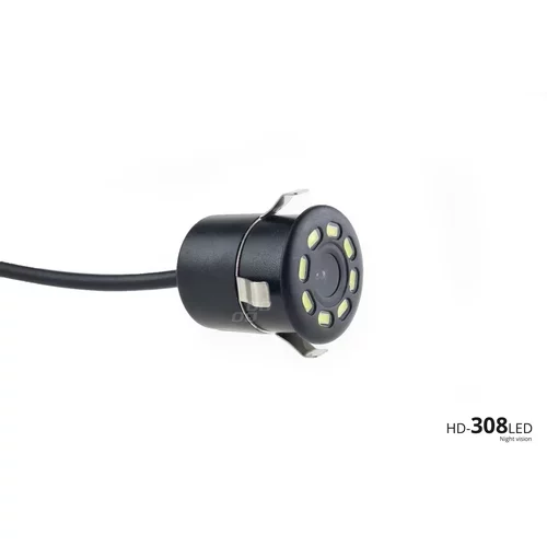 Parkovací asistent TFT01 4,3” s kamerou CAM-308 LED, 4-senzorové čierne /AMiO/ - obr. 7