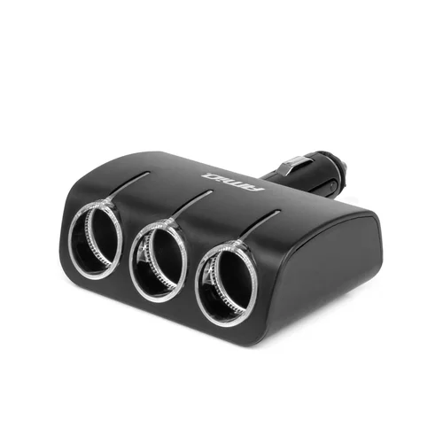 Predlžovacia zásuvka 12/24V 120W 90° AMiO-04358