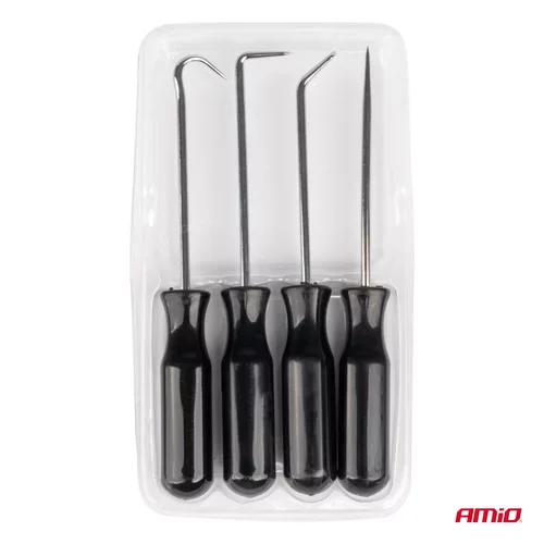 Sada hákových skrutkovačov 4ks. AMiO-04281 - obr. 2