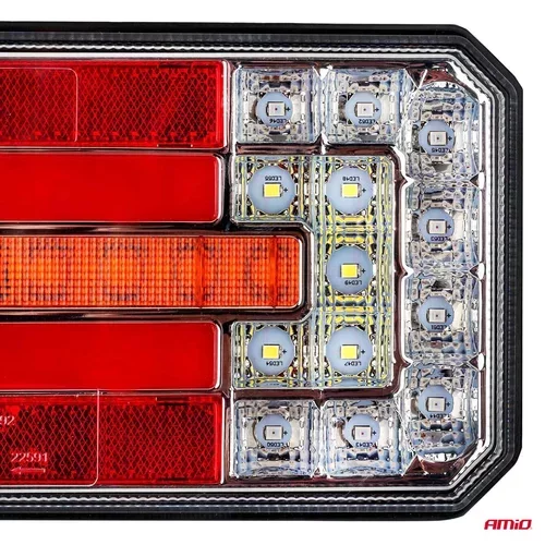 Svetlo zadné združené LED dynamické ĽAVÉ PRAVE- RCL-01-LR /AMiO/ - obr. 3