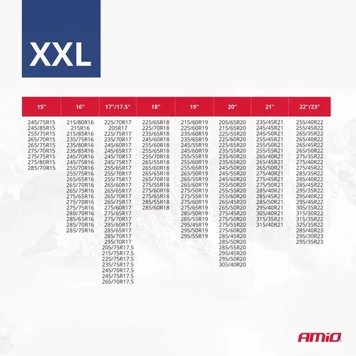 Textilné snehové reťaze XXL EN16662-1 Önorm V5121 2 ks AMIO-04084 - obr. 11