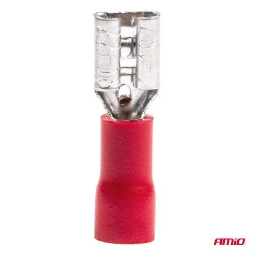 Elektrické konektory – samica (násuvka) 5.6mm 0.5-1.5mm2 10A 10 ks /AMiO/ - obr. 2