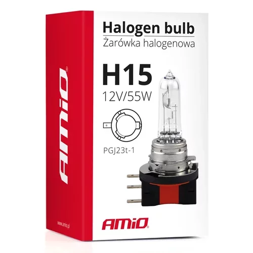 Halogénová žiarovka H15 12V/55W /AMiO/ - obr. 4