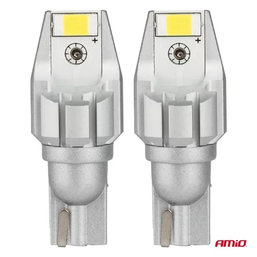 LED CANBUS T15 W16W 2SMD 3570 Biela 12V 24V žiarovky AMiO-04257 - obr. 1