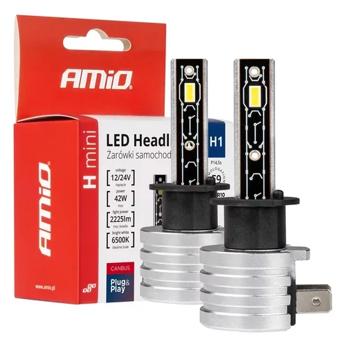 LED žiarovky hlavného svietenia H1 H-mini Series /AMiO/