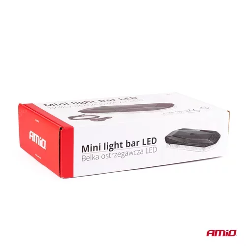 Mini svetelná lišta LED WLB78 magnet 293x171mm R65 R10 48LED 12/24V IP56 AMIO-02920 - obr. 7