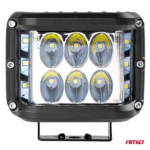 Pracovné LED svetlo 12 LED (2 funkcie)- AWL08 /AMiO/ - obr. 2