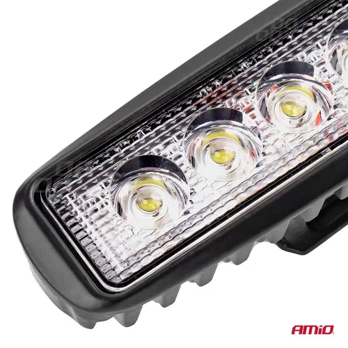 LED pracovné svetlo AWL01 6 LED FLAT 9-60V AMiO-01612 - obr. 3
