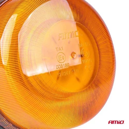 Výstražný maják pevný W03B na 3 skrutky R65 R10 36LED 12 / 24V IP56 /AMiO/ - obr. 1