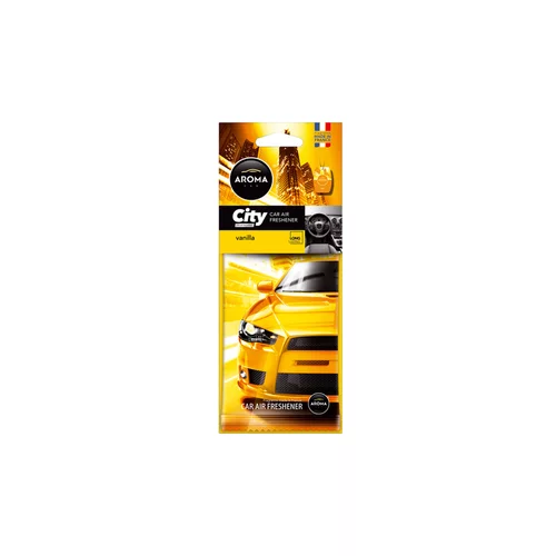 Osviežovač vzduchu CITY CARD VANILLA (Aroma Car)