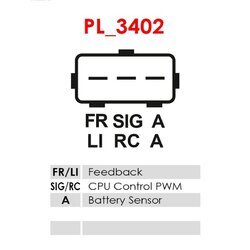 Regulátor alternátora AS-PL ARE6040 - obr. 3