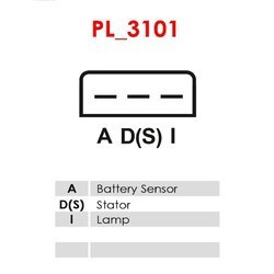 Regulátor alternátora AS-PL ARE9005 - obr. 3