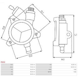 Podtlakové čerpadlo AS-PL P9002 - obr. 1