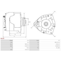 Alternátor AS-PL A6109 - obr. 4
