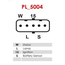 Regulátor alternátora AS-PL ARE5053(MITSUBISHI) - obr. 3