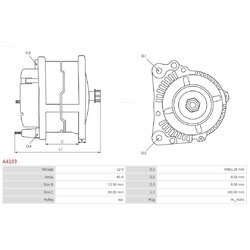 Alternátor AS-PL A4103 - obr. 4