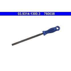 Pilník na čistenie brzdových segmentov ATE 03.9314-1300.3