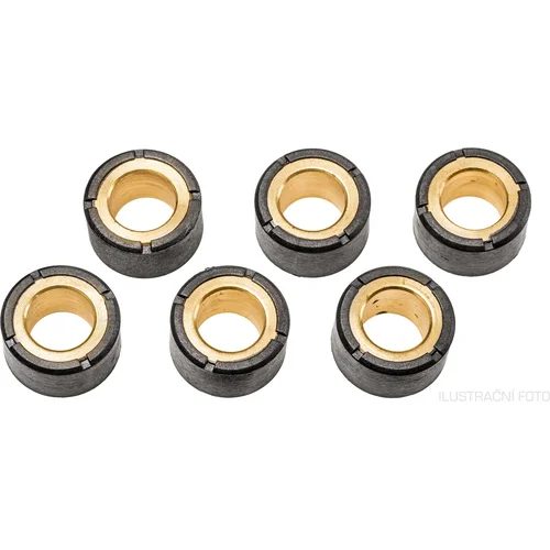 Valčeky variátora ATHENA S41000030P092 (priemer 16 x 13 mm), hmotnosť 4 g, (sada 6 ks)