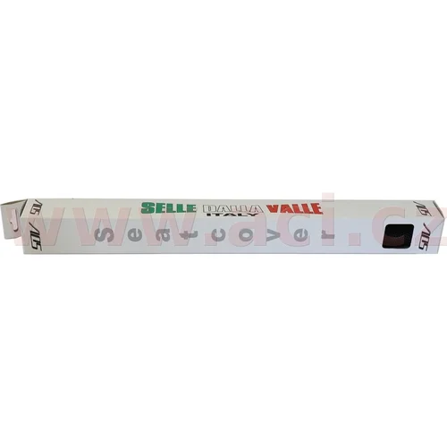 Poťah sedla Racing SDV001R SELLE DALLA VALLE, (čierna) /ATHENA/ - obr. 1
