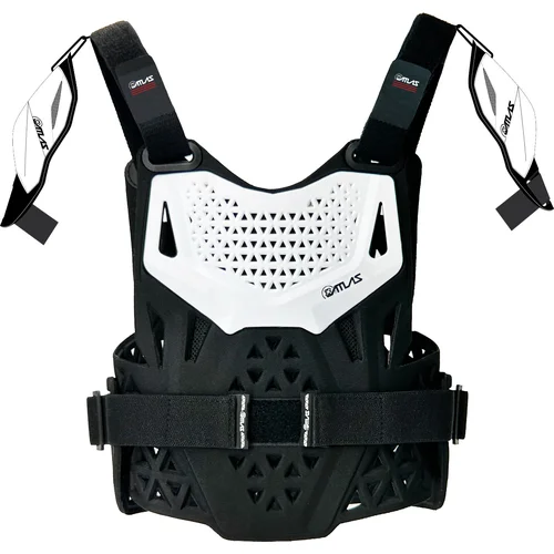 Chránič hrudníka + ramena CHARGER PeeWee CE L1 ATLAS A1021-00-000 Predškolák, (biela)