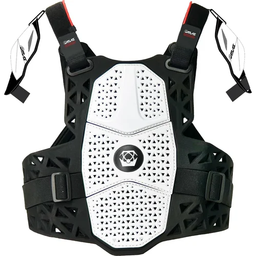 Chránič hrudníka + ramena CHARGER CE L1 detský, (biela) /ATLAS/ - obr. 1