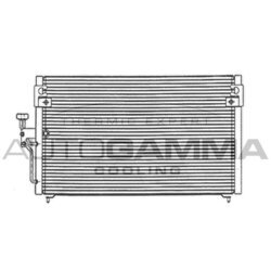 Kondenzátor klimatizácie AUTOGAMMA 103974