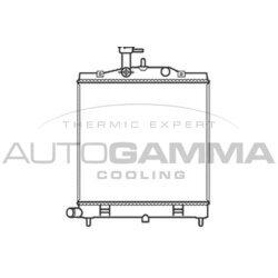 Chladič motora AUTOGAMMA 105871