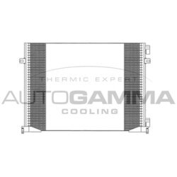 Kondenzátor klimatizácie AUTOGAMMA 103197