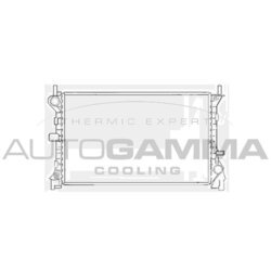 Chladič motora AUTOGAMMA 102071