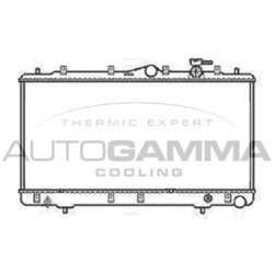 Chladič motora AUTOGAMMA 104063