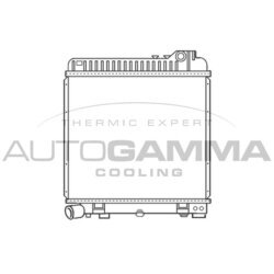 Chladič motora AUTOGAMMA 100117