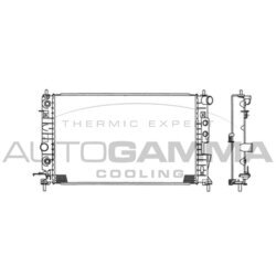 Chladič motora AUTOGAMMA 101325