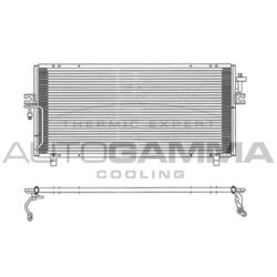 Kondenzátor klimatizácie AUTOGAMMA 102726